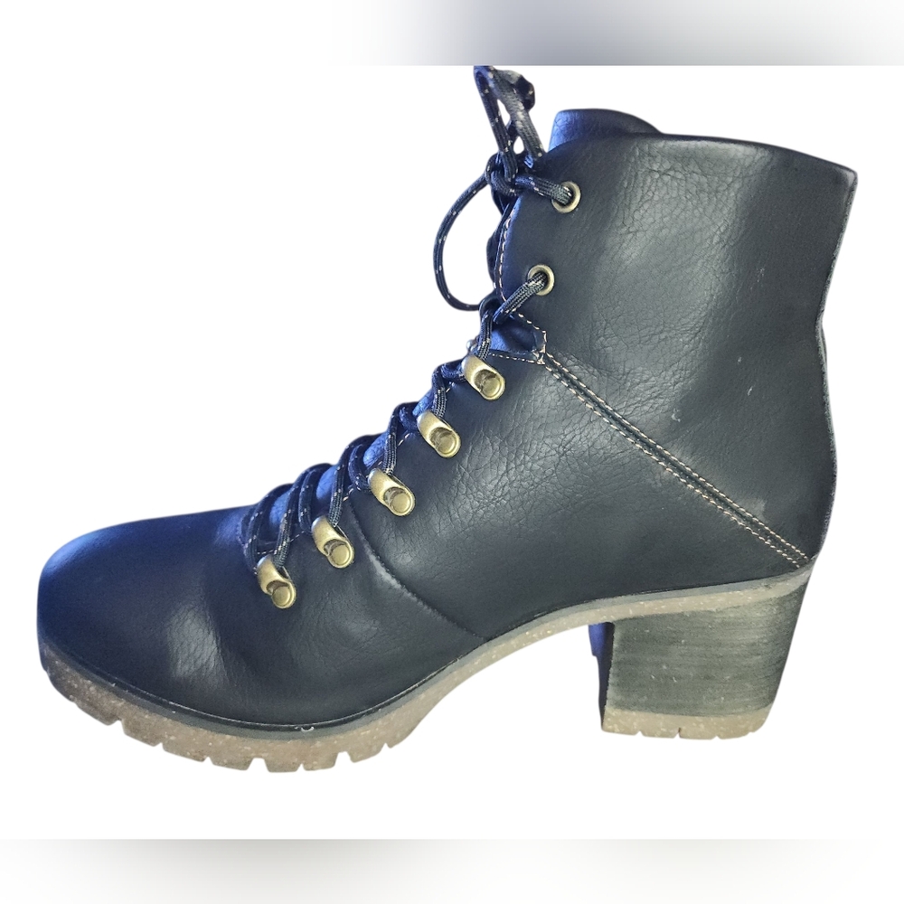 Kork-Ease Erica Lace Up Ankle Boots, Womens 9.5 - Picture 6 of 10
